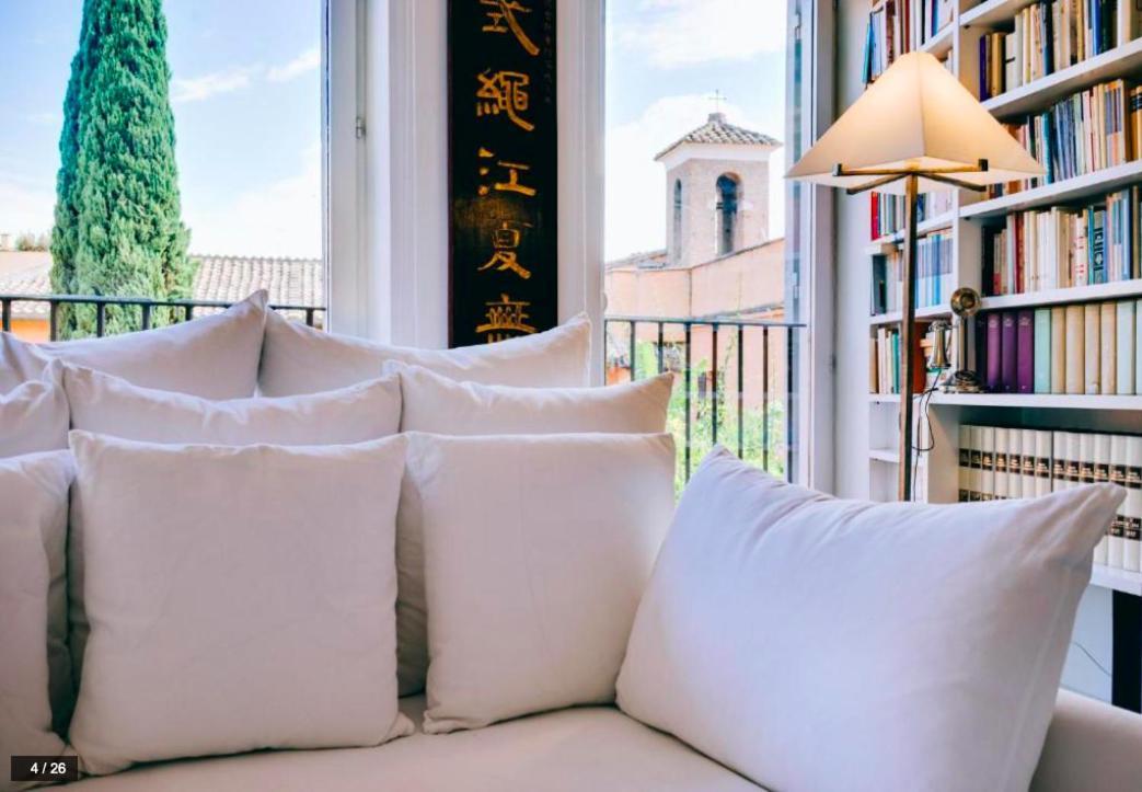Luxury Art Apartment In Trastevere With Terrace روما المظهر الخارجي الصورة