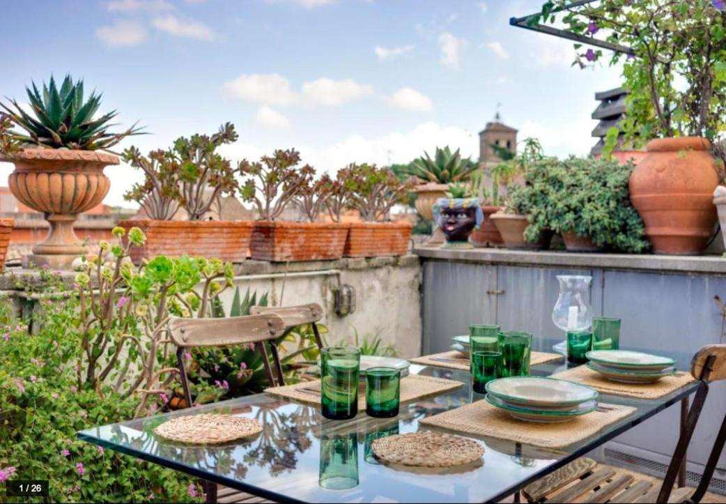 Luxury Art Apartment In Trastevere With Terrace روما المظهر الخارجي الصورة