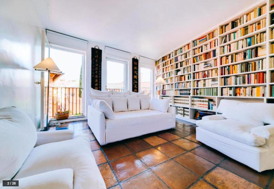 Luxury Art Apartment In Trastevere With Terrace روما المظهر الخارجي الصورة