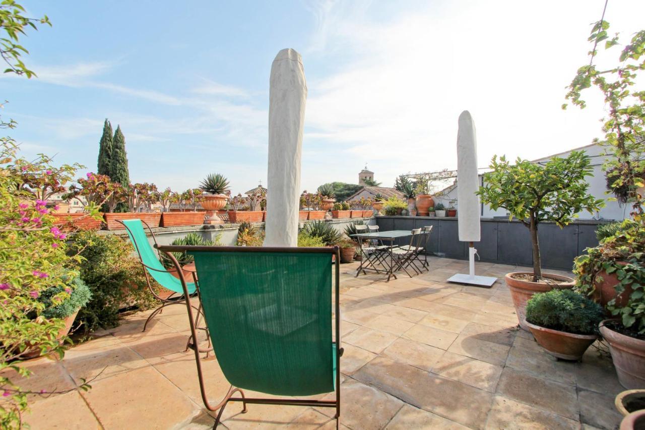 Luxury Art Apartment In Trastevere With Terrace روما المظهر الخارجي الصورة