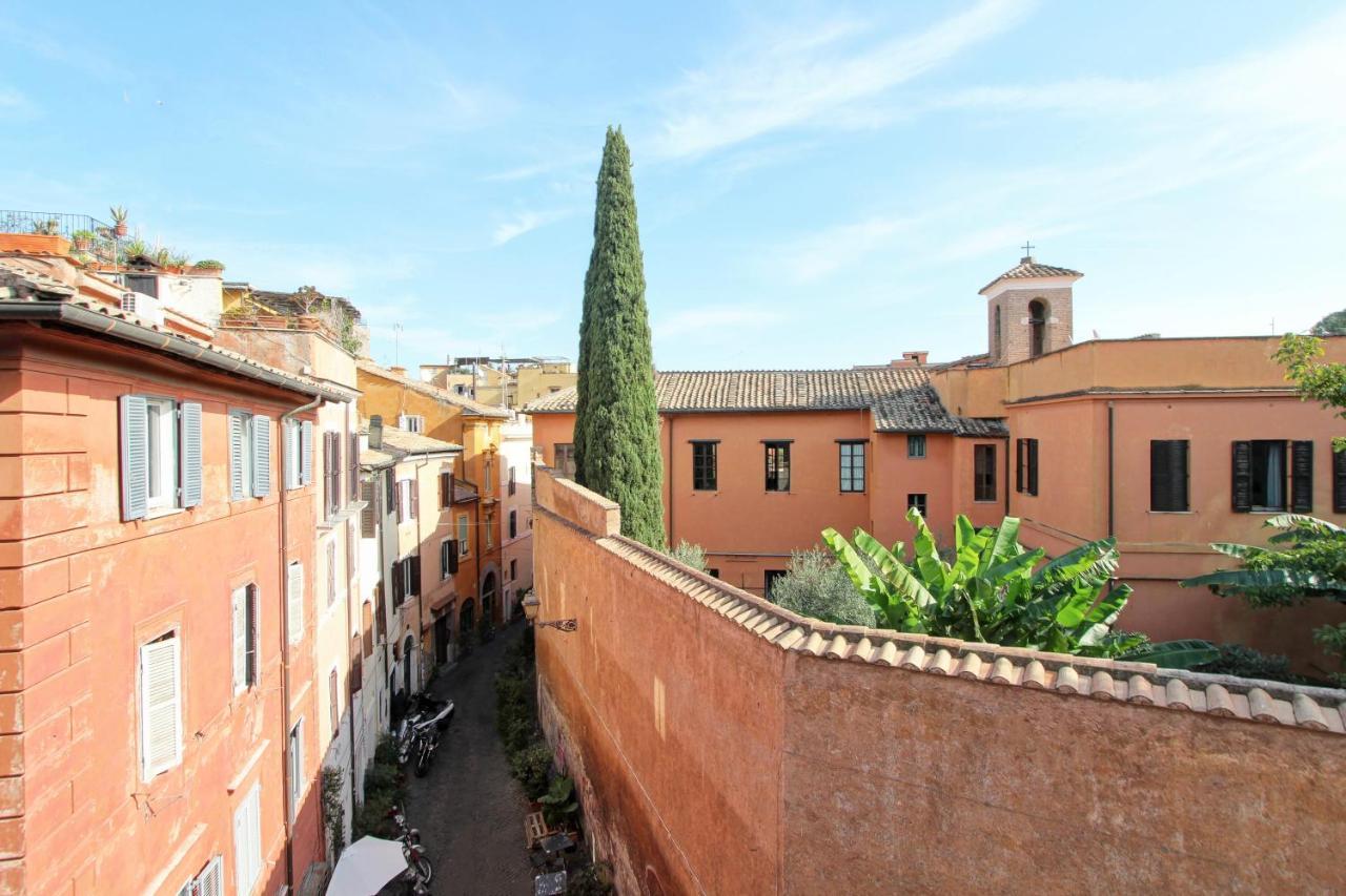 Luxury Art Apartment In Trastevere With Terrace روما المظهر الخارجي الصورة