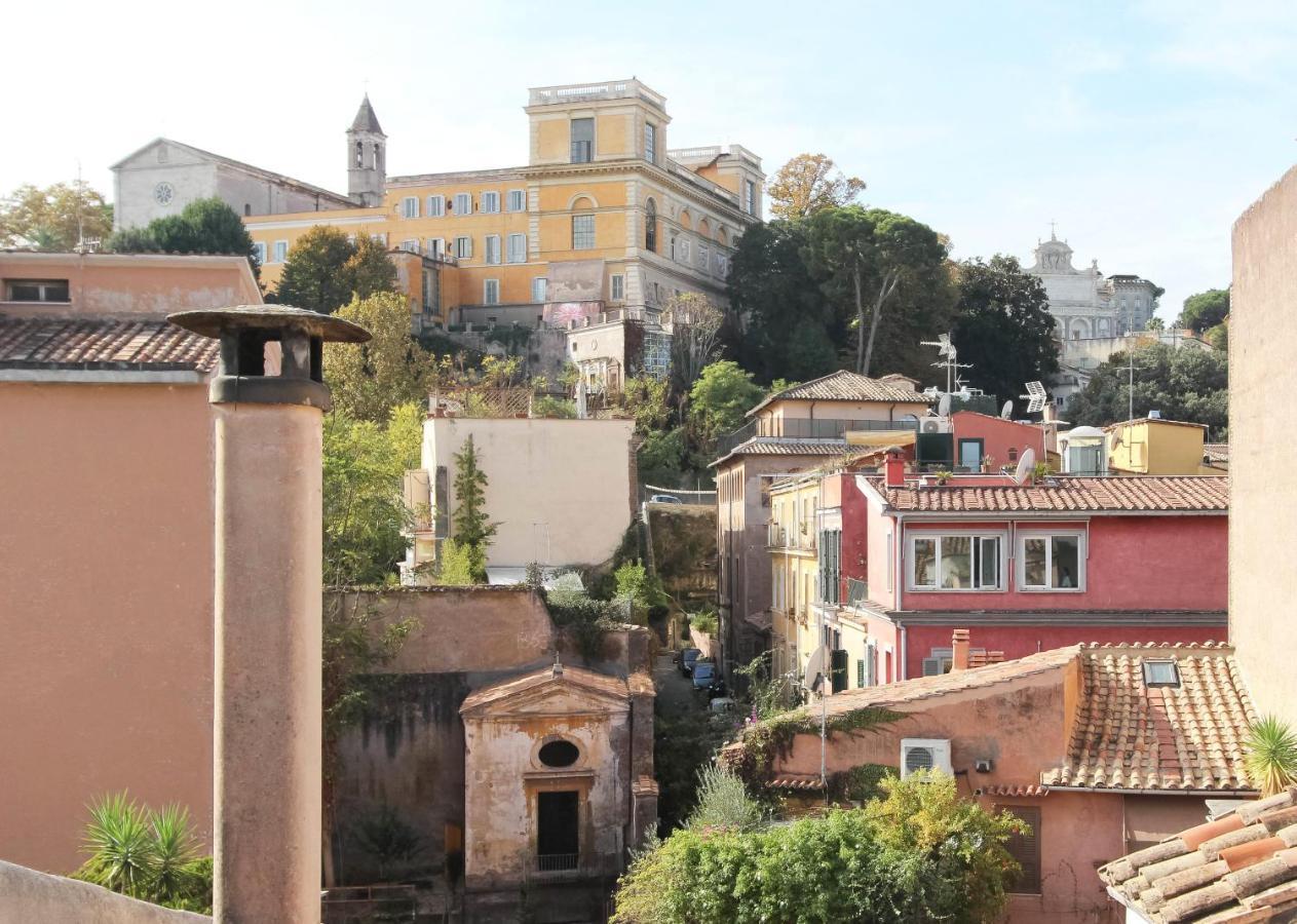 Luxury Art Apartment In Trastevere With Terrace روما المظهر الخارجي الصورة